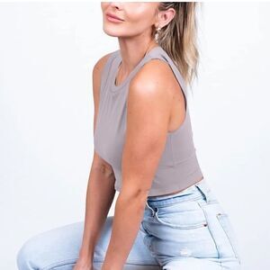 Tank Top Padded Brown Size XL